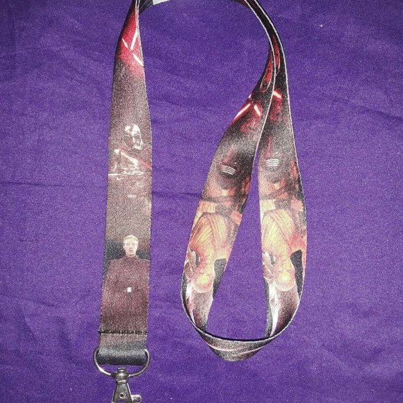 Top Movies All Time New Star Wars Sith Cell Phone Holder Lanyard with Clip - Picture 6 of 9